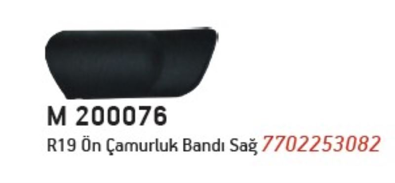 R.19 ÖN ÇAMURLUK BANDI SAĞ